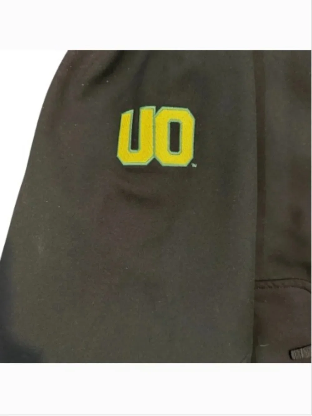 Columbia Oregon Ducks Ascender Softshell Jacket Black Men's XL Game Day